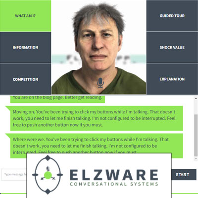 Rich one of the first synthetic humans adopted as the face for a conversational A.I. system by Elzware.